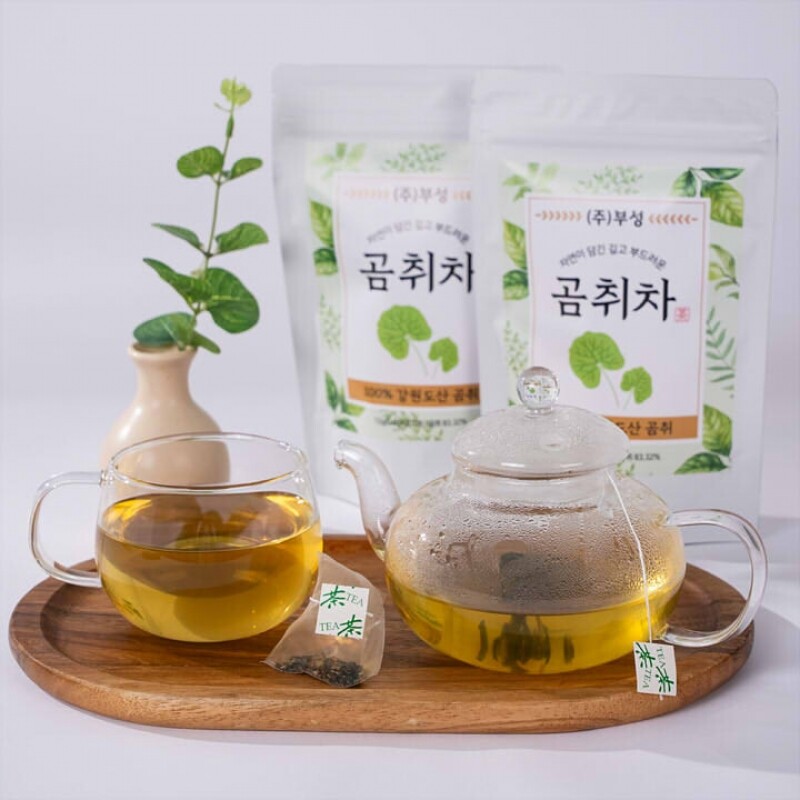 곰취차,미세차,당조차,웰빙 라이프스타일